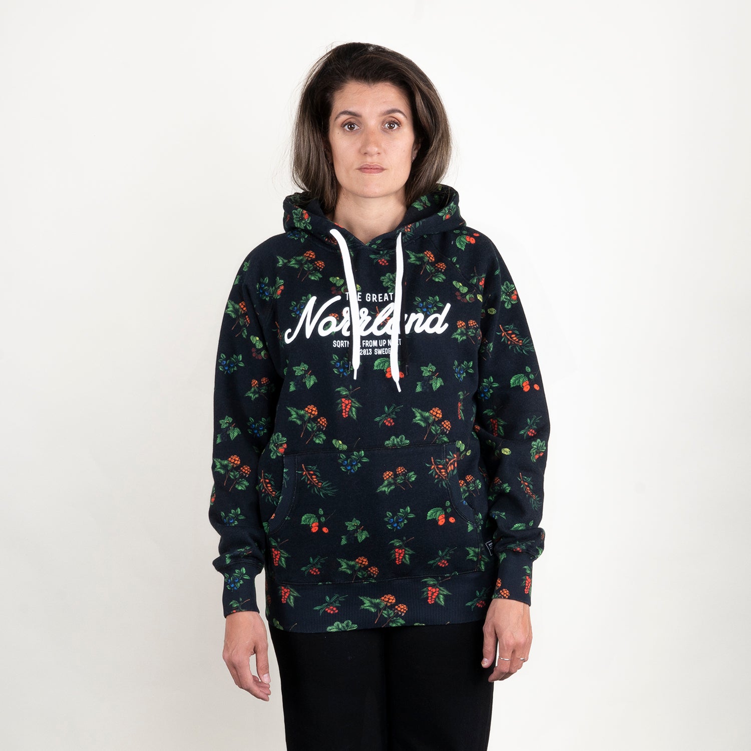 GREAT NORRLAND HOODIE - BERRY BLACK