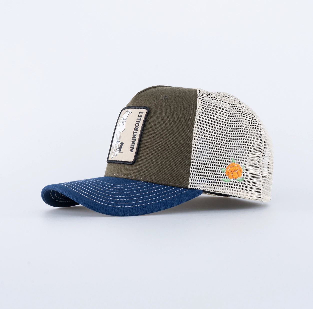 MOOMIN TRUCKER CAP - HOOKED OLIVE