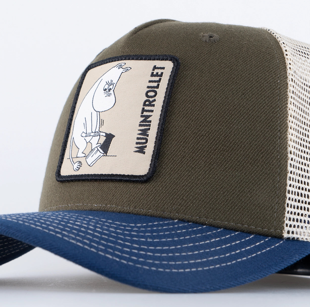 MOOMIN TRUCKER CAP - HOOKED OLIVE