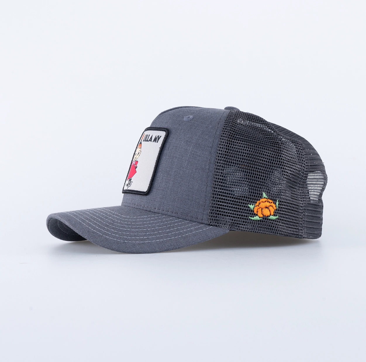 MY TRUCKER CAP - HOOKED DARK GREY