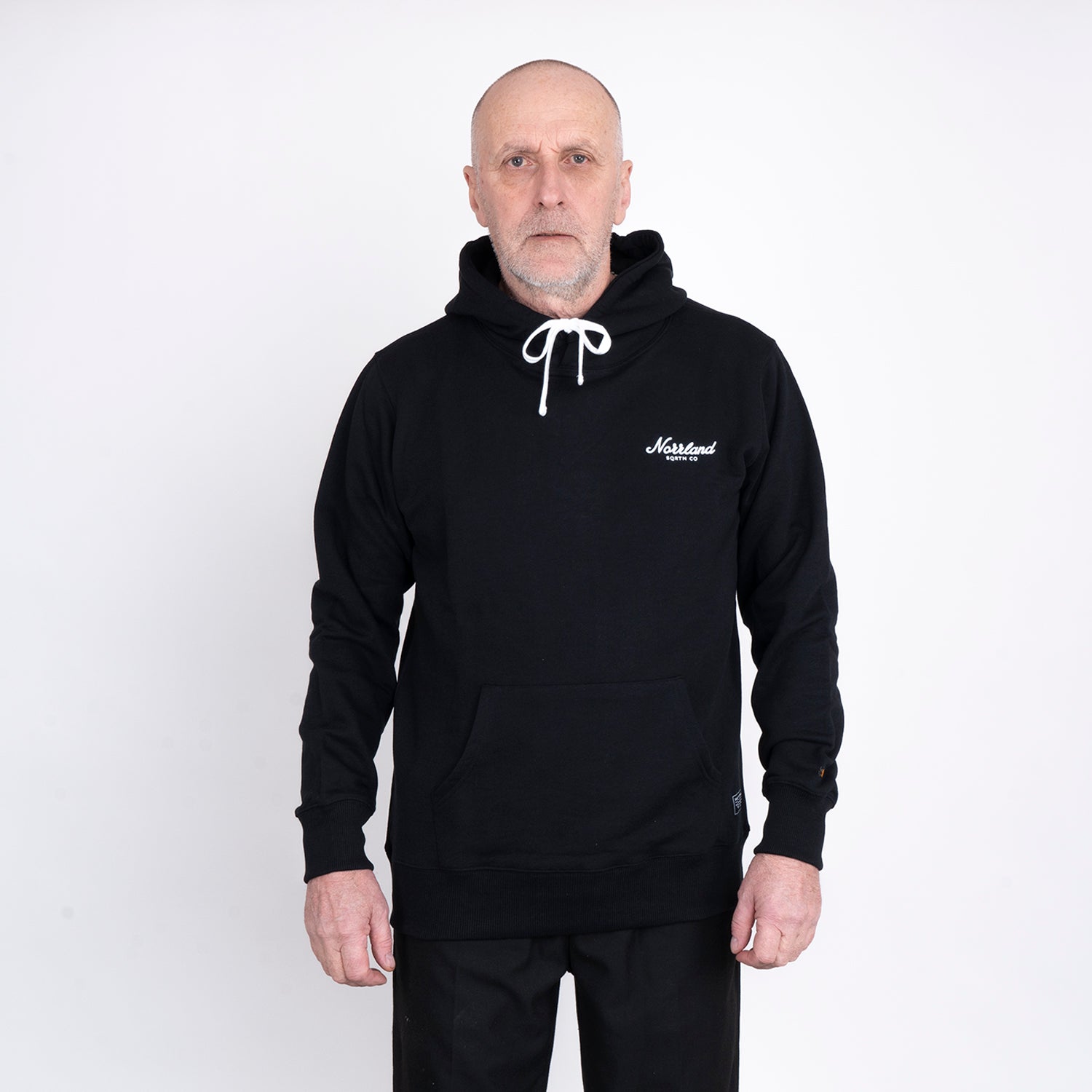 TGN MINI SCRIPT HOODIE - BLACK