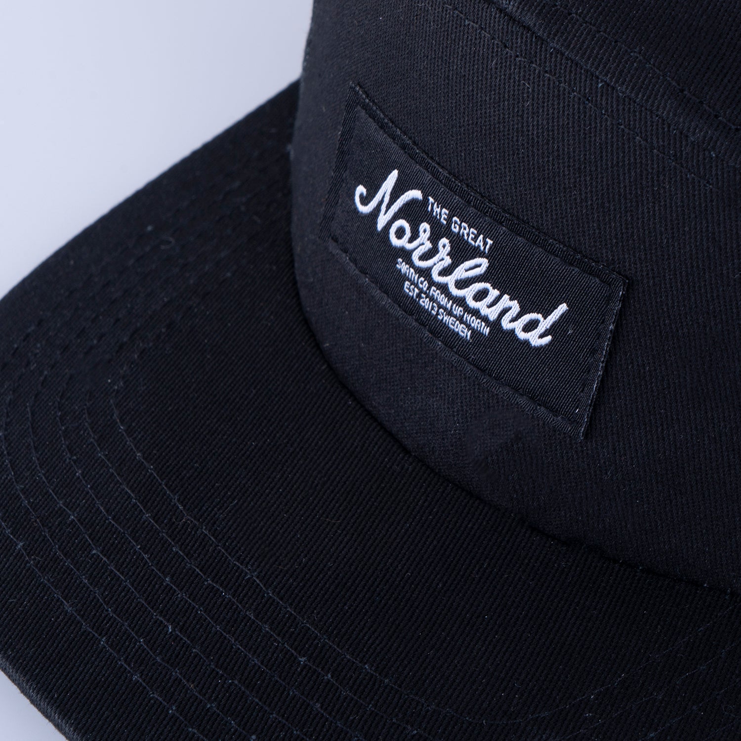 5-PANEL CAP - BLACK